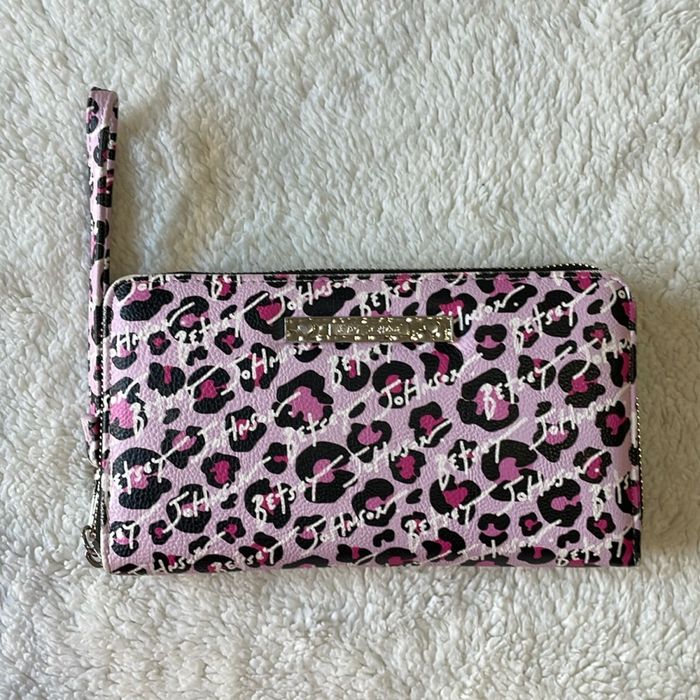 Betsey Johnson wallet wristlet